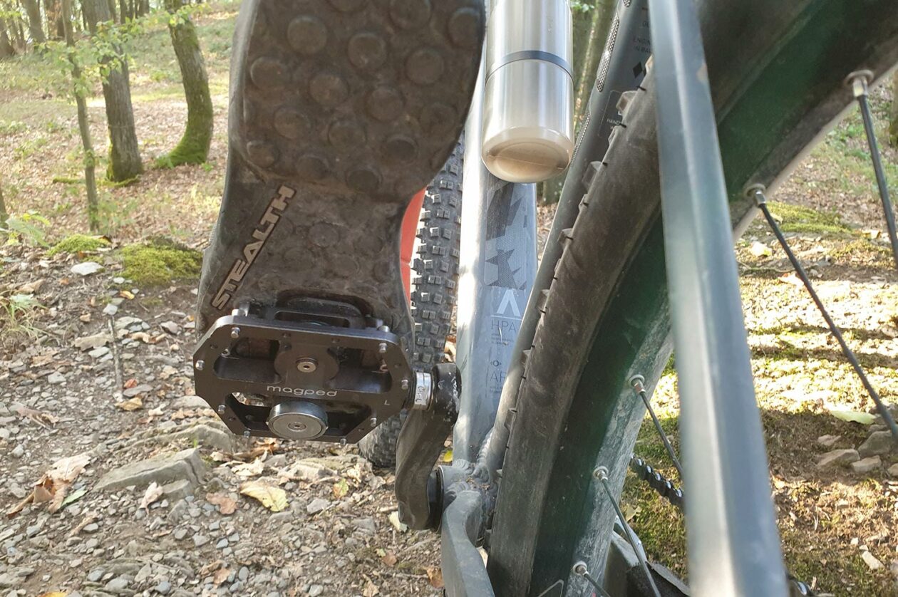 MagPad Enduro on the Pedal