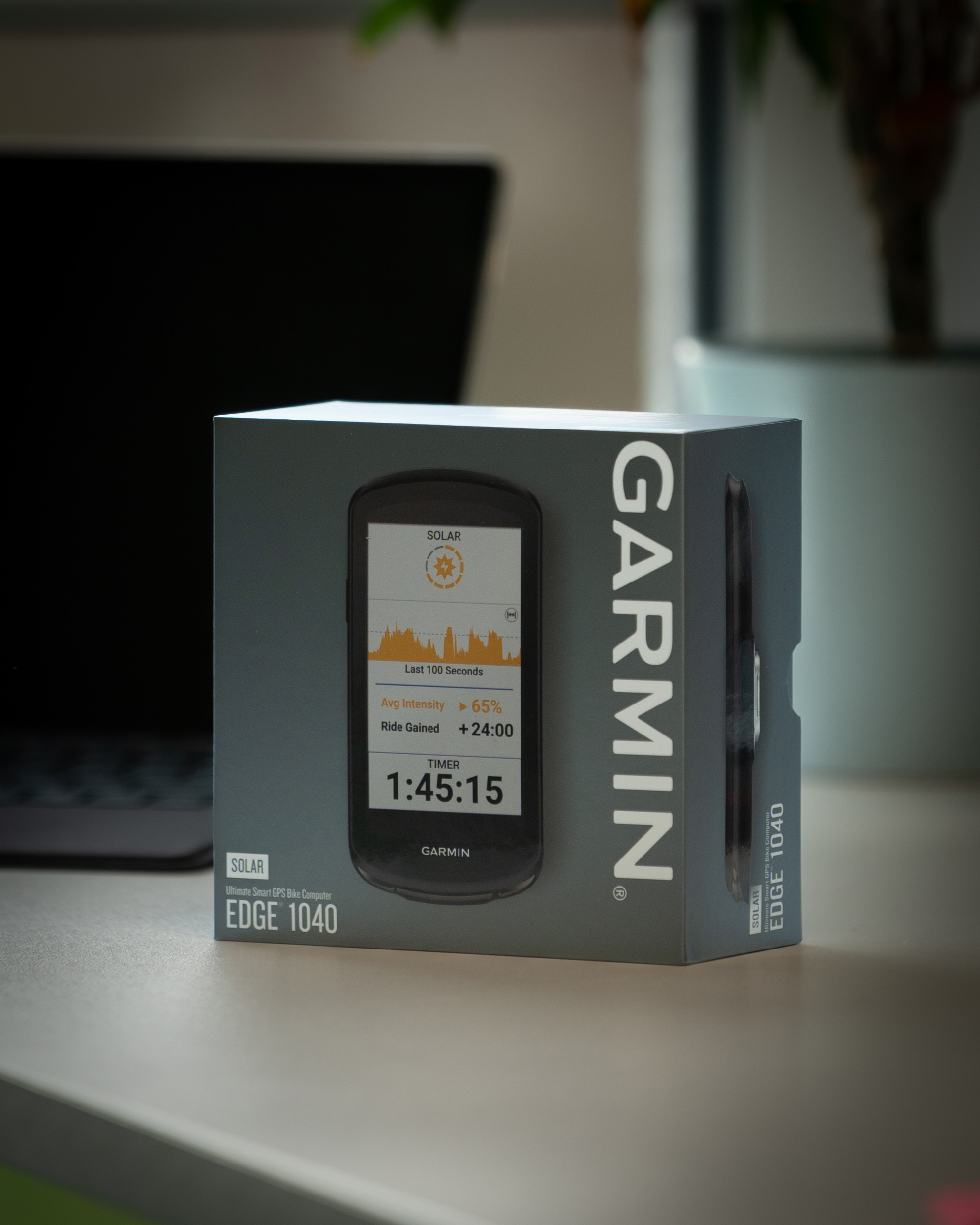 Custodia Protettiva Per Garmin Edge 1040/Solar/1030/Plus/Explore/Explore 2 - Borsa Rigida In EVA Con Tasche - Nero